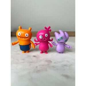 Hasbro UglyDolls Wage, Moxy, and Lucky Bat Series 1 Blind Bags Toy Figures